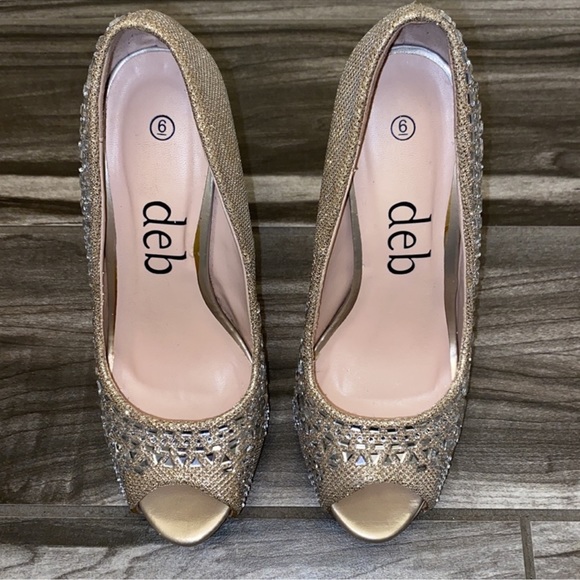 deb Eternity-50 Open-toe Stilettos - Picture 9 of 12